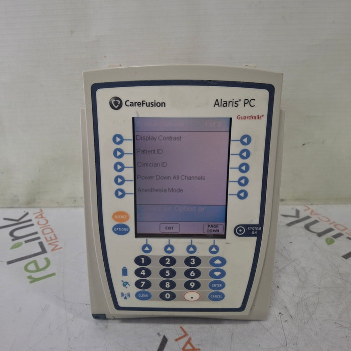 CareFusion Alaris 8015 Small Screen POC Infusion Pump