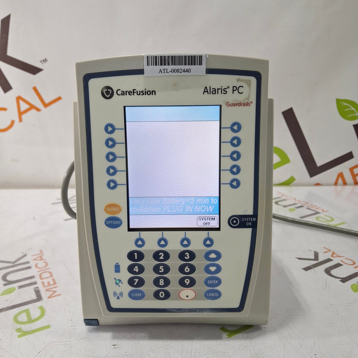 CareFusion Alaris 8015 Small Screen POC Infusion Pump