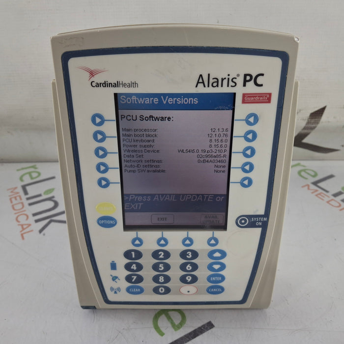 CareFusion Alaris 8015 Small Screen POC Infusion Pump