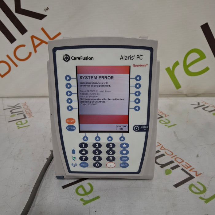 CareFusion Alaris 8015 Small Screen POC Infusion Pump