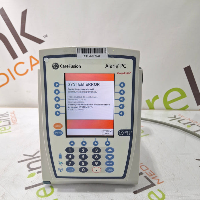 CareFusion Alaris 8015 Small Screen POC Infusion Pump