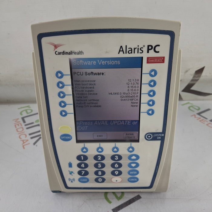 CareFusion Alaris 8015 Small Screen POC Infusion Pump