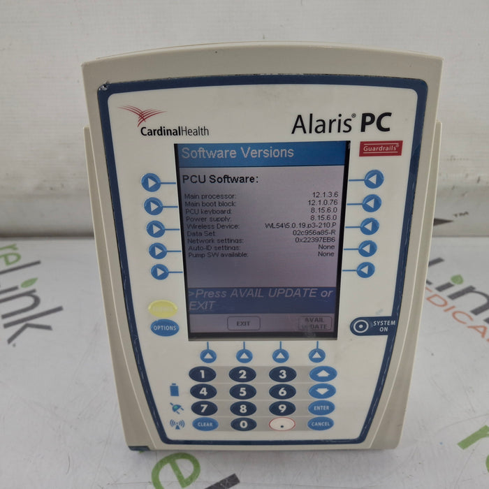 CareFusion Alaris 8015 Small Screen POC Infusion Pump