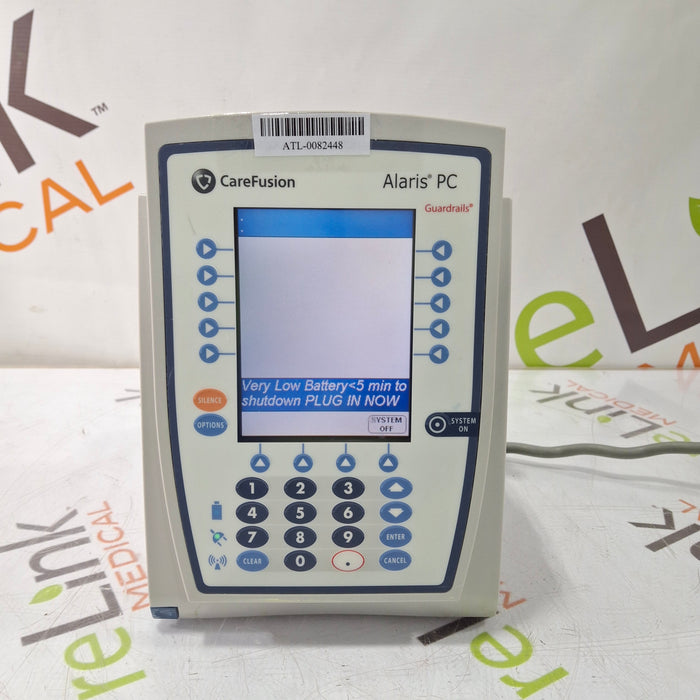 CareFusion Alaris 8015 Small Screen POC Infusion Pump