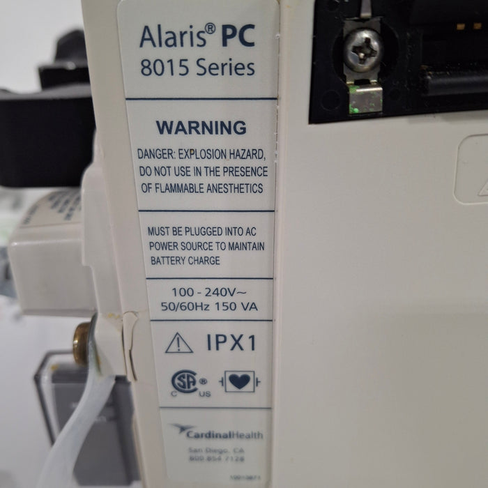 CareFusion Alaris 8015 Small Screen POC Infusion Pump