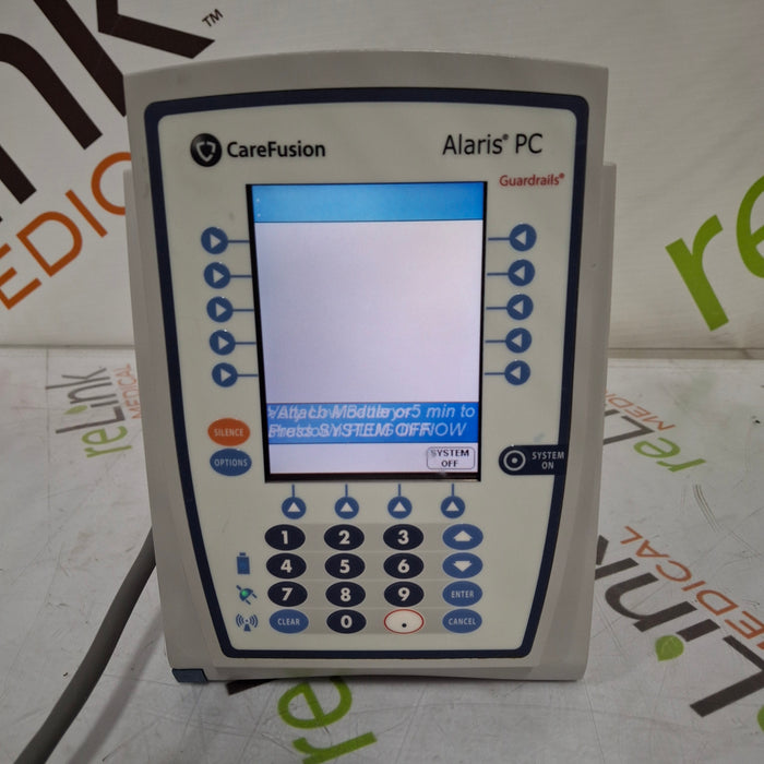 CareFusion Alaris 8015 Small Screen POC Infusion Pump