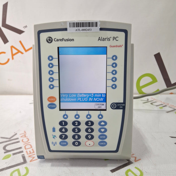 CareFusion Alaris 8015 Small Screen POC Infusion Pump