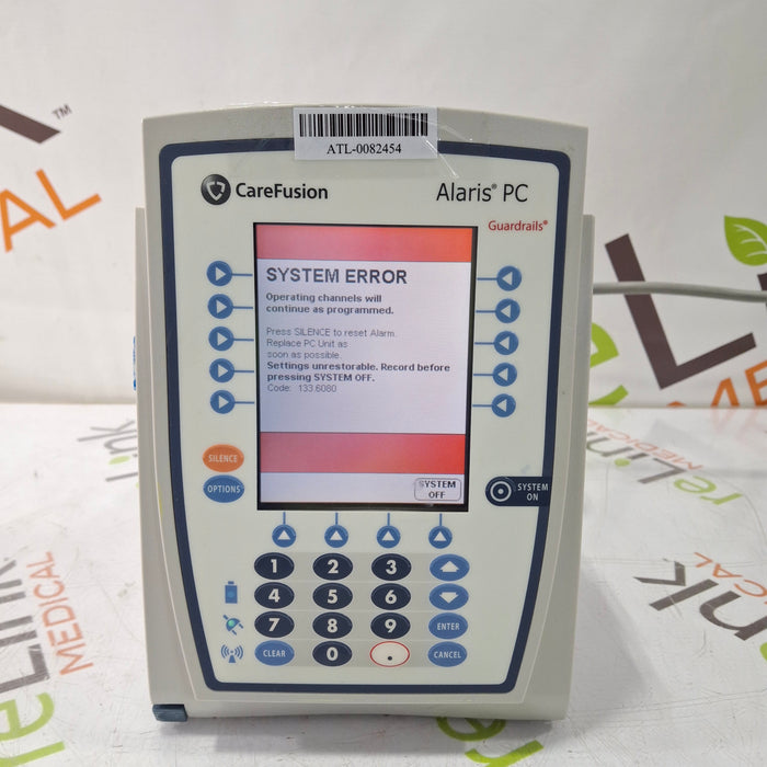 CareFusion Alaris 8015 Small Screen POC Infusion Pump