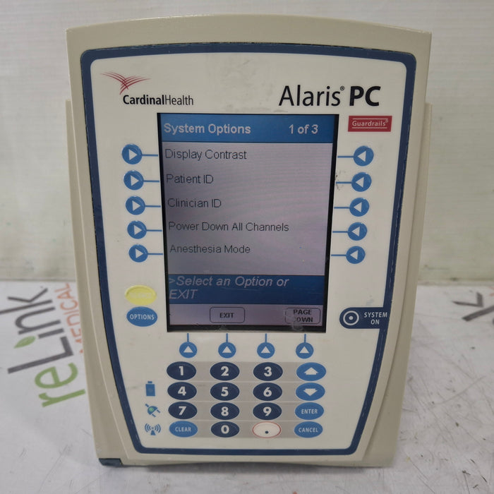 CareFusion Alaris 8015 Small Screen POC Infusion Pump