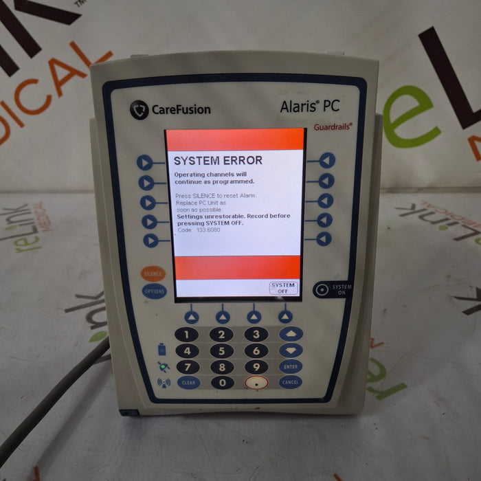 CareFusion Alaris 8015 Small Screen POC Infusion Pump