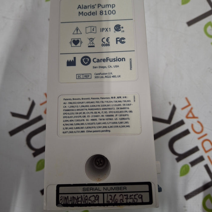 CareFusion Alaris 8100 LVP Infusion Pump Module