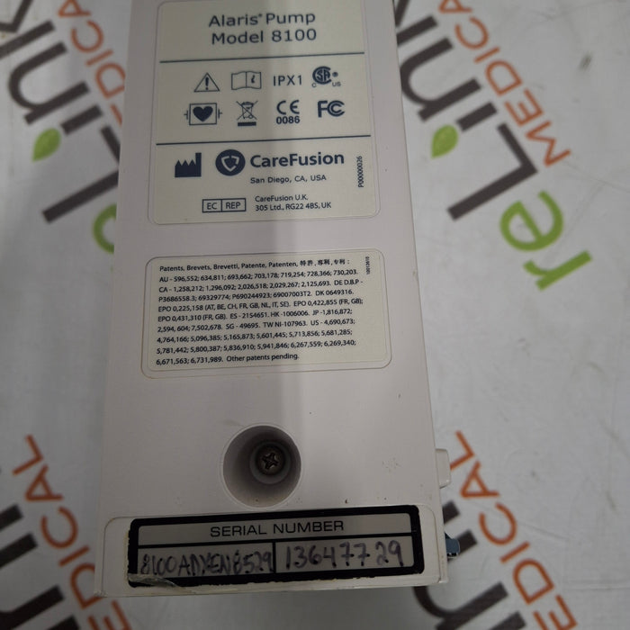 CareFusion Alaris 8100 LVP Infusion Pump Module