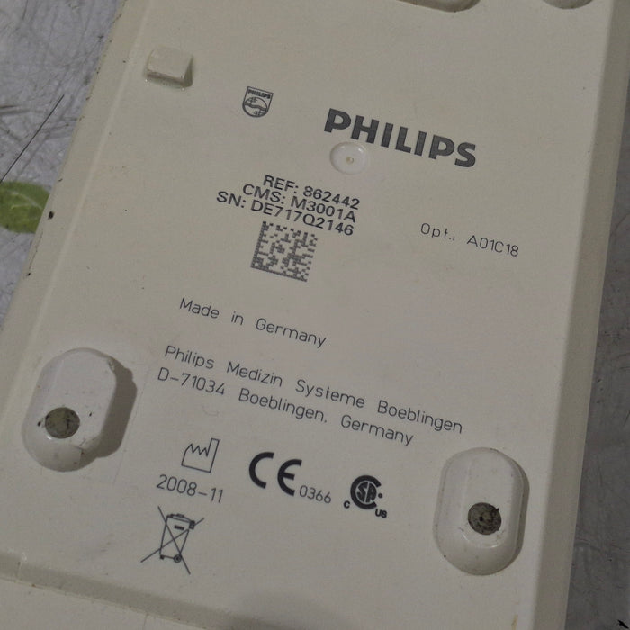 Philips M3001A-A01C18 Fast SpO2, NIBP, 12 lead ECG, Temp, IBP MMS Module