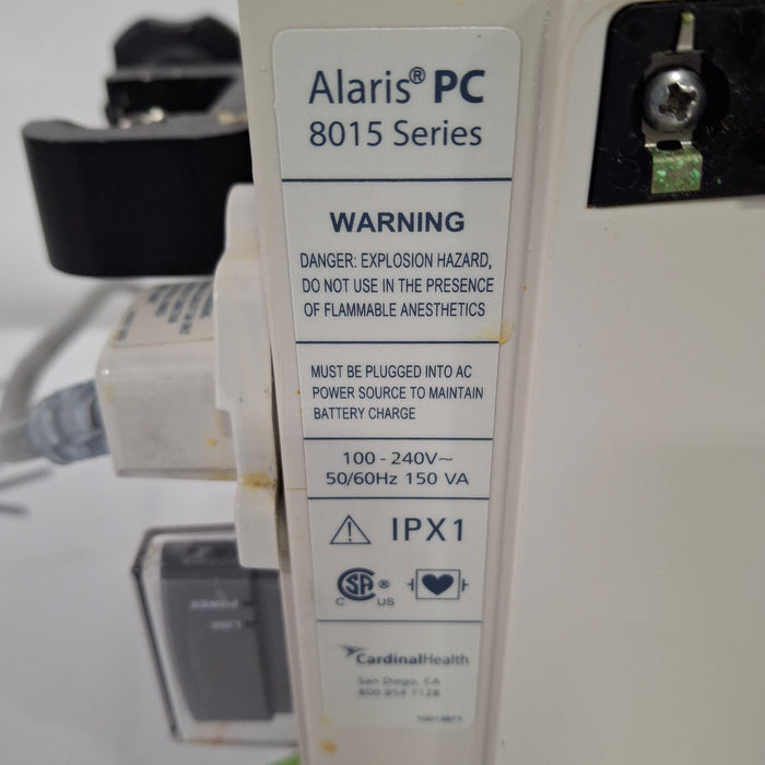 CareFusion Alaris 8015 Small Screen POC Infusion Pump