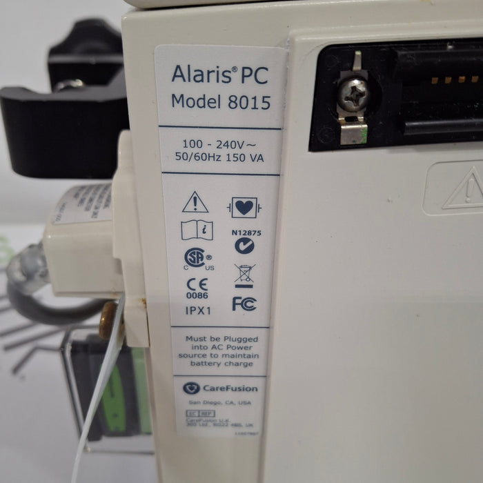 CareFusion Alaris 8015 Small Screen POC Infusion Pump