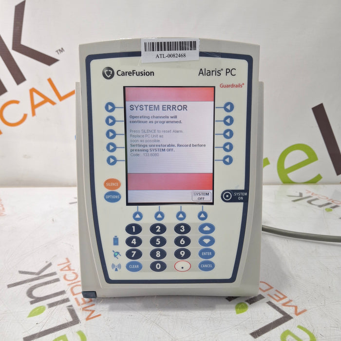 CareFusion Alaris 8015 Small Screen POC Infusion Pump