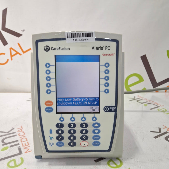 CareFusion Alaris 8015 Small Screen POC Infusion Pump