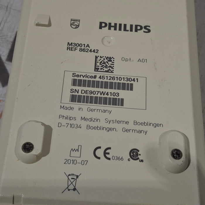 Philips M3001A-A01 Fast SpO2, NIBP, ECG MMS Module