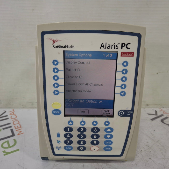 CareFusion Alaris 8015 Small Screen POC Infusion Pump