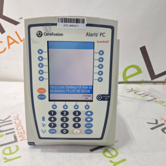 CareFusion Alaris 8015 Small Screen POC Infusion Pump