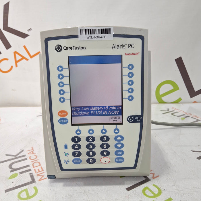 CareFusion Alaris 8015 Small Screen POC Infusion Pump