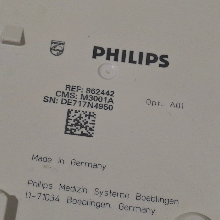 Philips M3001A-A01 Fast SpO2, NIBP, ECG MMS Module