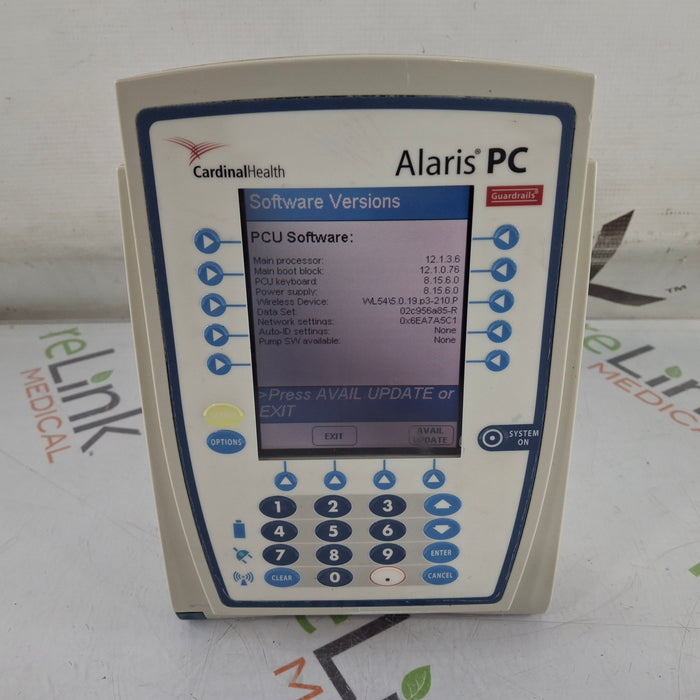 CareFusion Alaris 8015 Small Screen POC Infusion Pump