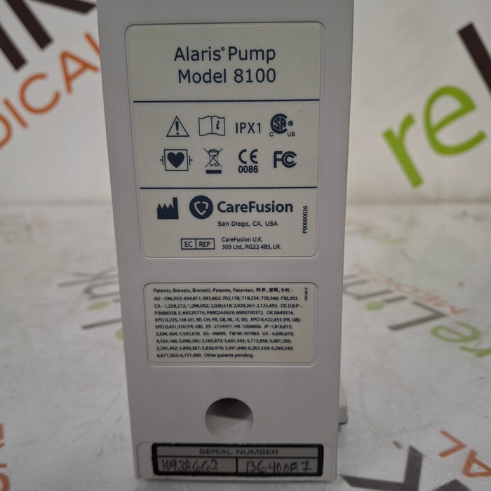 CareFusion Alaris 8100 LVP Infusion Pump Module