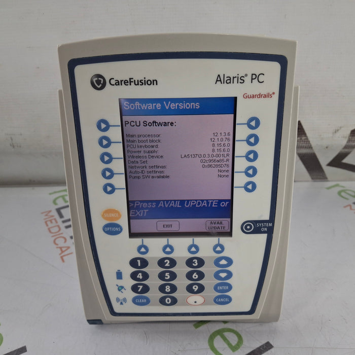 CareFusion Alaris 8015 Small Screen POC Infusion Pump