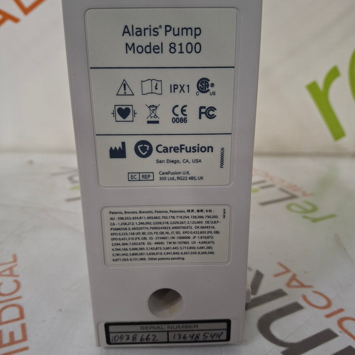 CareFusion Alaris 8100 LVP Infusion Pump Module