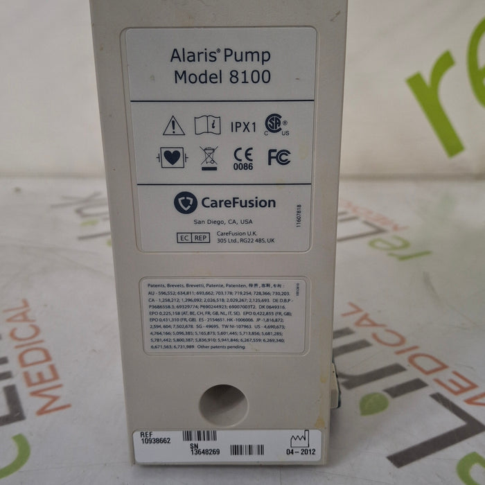 CareFusion Alaris 8100 LVP Infusion Pump Module