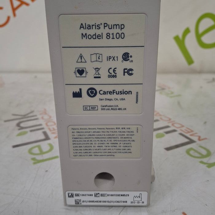 CareFusion Alaris 8100 LVP Infusion Pump Module