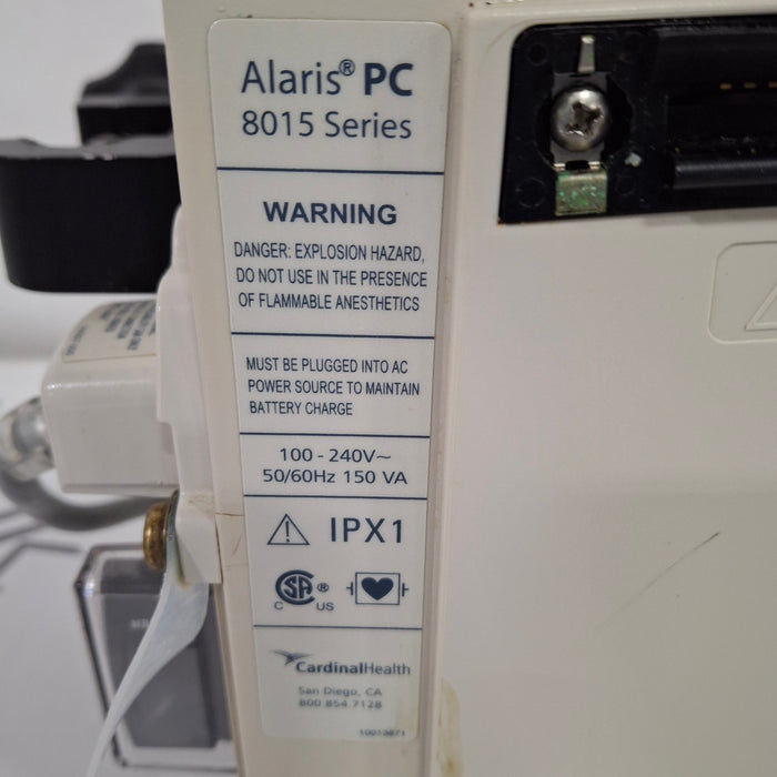 CareFusion Alaris 8015 Small Screen POC Infusion Pump