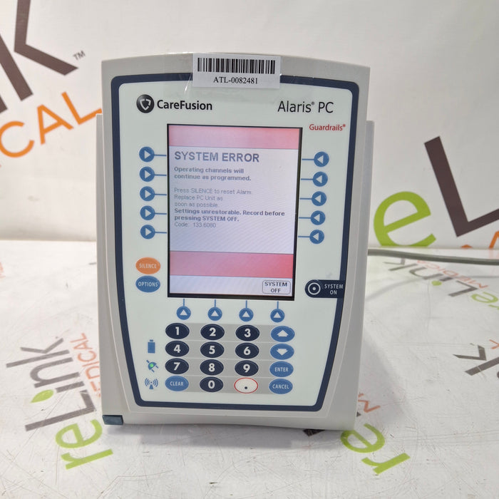 CareFusion Alaris 8015 Small Screen POC Infusion Pump