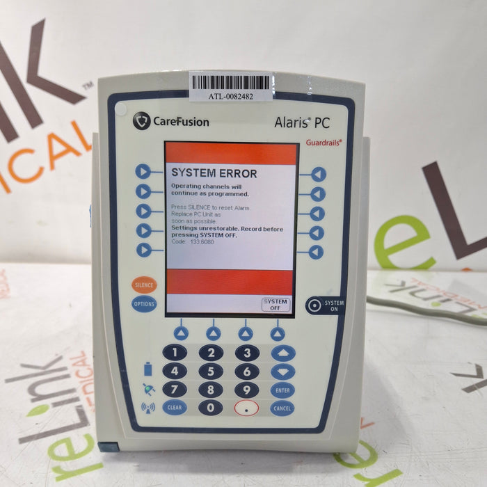 CareFusion Alaris 8015 Small Screen POC Infusion Pump