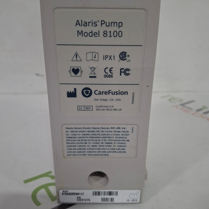 CareFusion Alaris 8100 LVP Infusion Pump Module