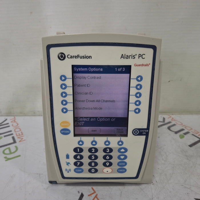 CareFusion Alaris 8015 Small Screen POC Infusion Pump