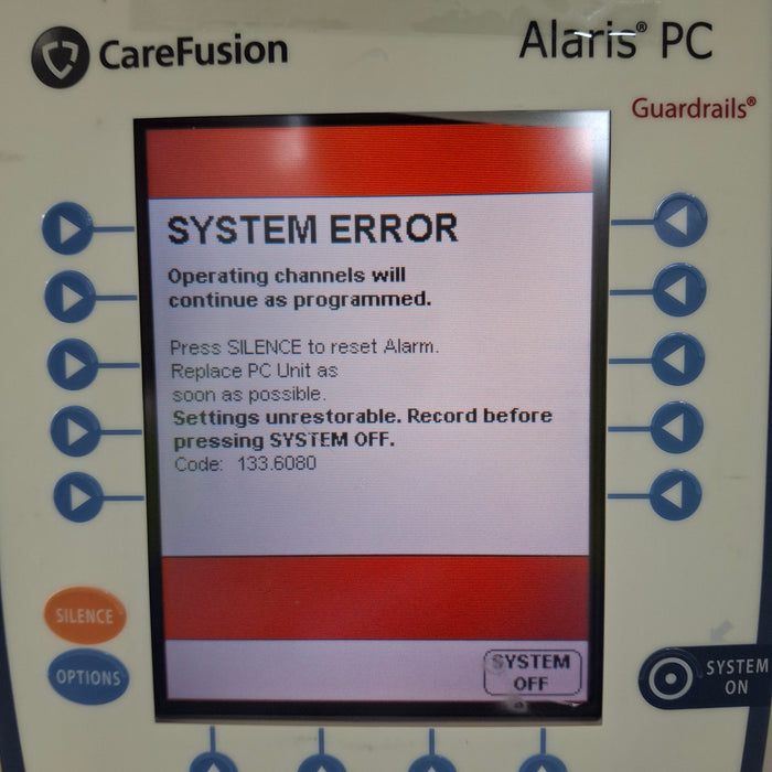 CareFusion Alaris 8015 Small Screen POC Infusion Pump