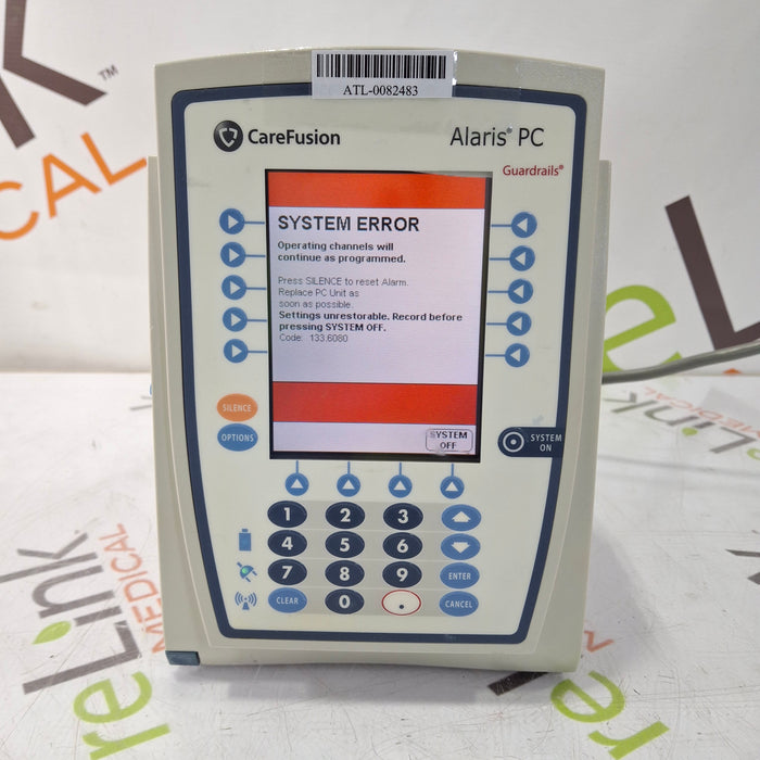 CareFusion Alaris 8015 Small Screen POC Infusion Pump