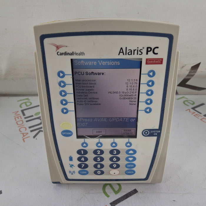 CareFusion Alaris 8015 Small Screen POC Infusion Pump