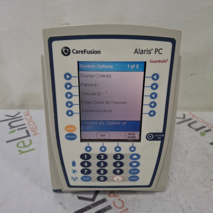 CareFusion Alaris 8015 Small Screen POC Infusion Pump