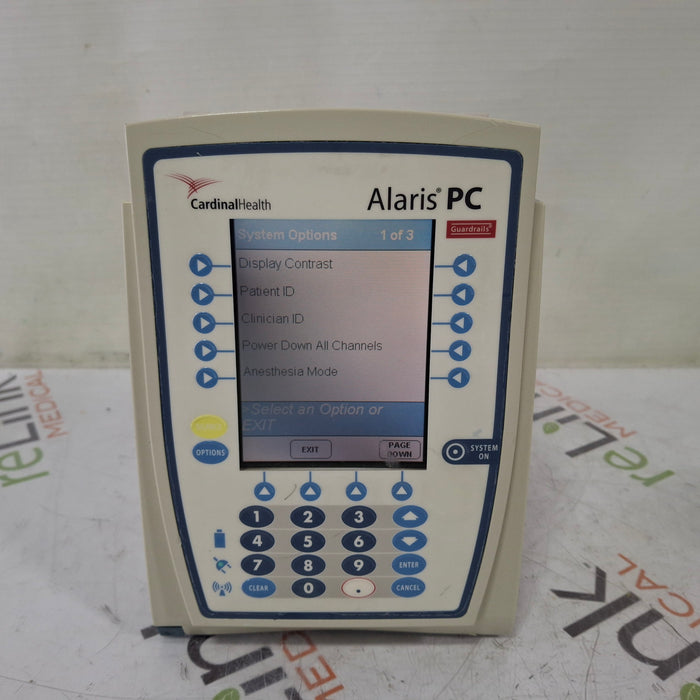 CareFusion Alaris 8015 Small Screen POC Infusion Pump