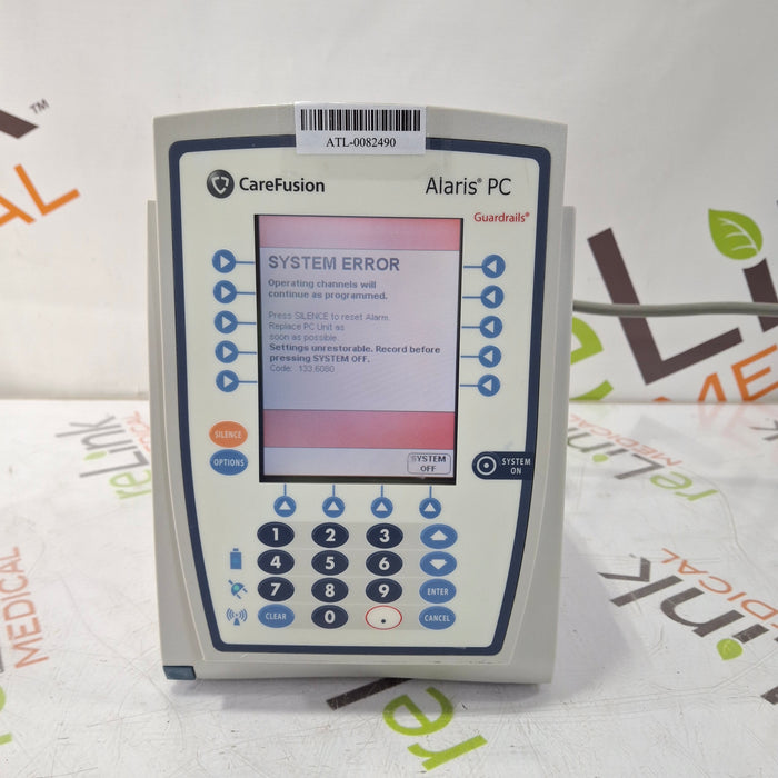 CareFusion Alaris 8015 Small Screen POC Infusion Pump