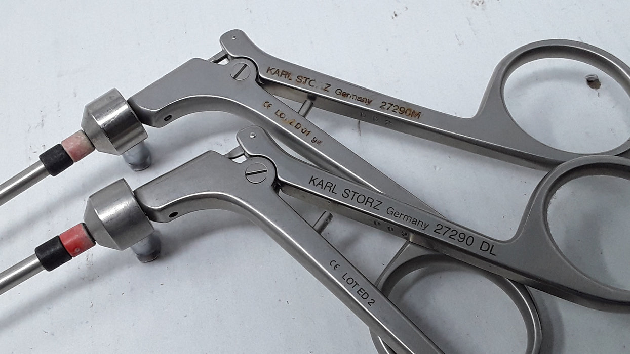 Karl Storz 27290M and 27290DL Laparoscopic Cupped Grasping Forceps