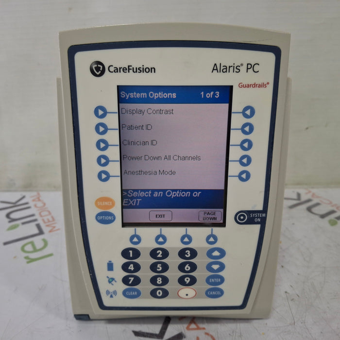 CareFusion Alaris 8015 Small Screen POC Infusion Pump