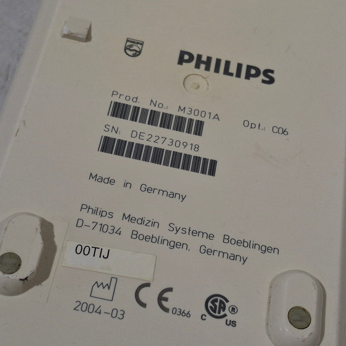 Philips M3001A-C06 Fast SpO2, NIBP, ECG, Temp, IBP MMS Module