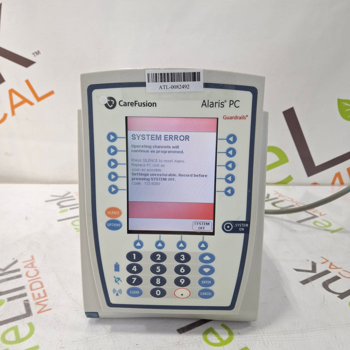 CareFusion Alaris 8015 Small Screen POC Infusion Pump