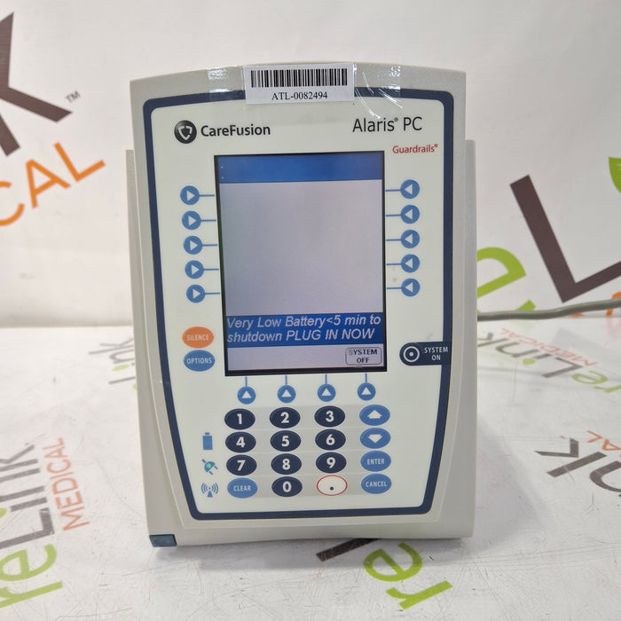 CareFusion Alaris 8015 Small Screen POC Infusion Pump