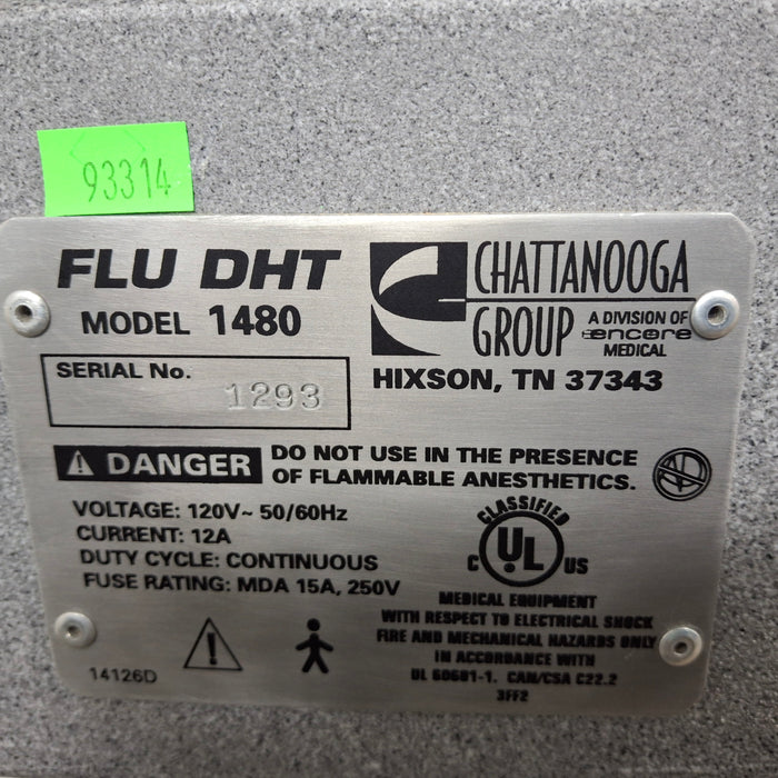 Chattanooga Group FLU DHT 1480 Fluidotherapy Unit