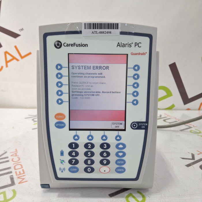 CareFusion Alaris 8015 Small Screen POC Infusion Pump